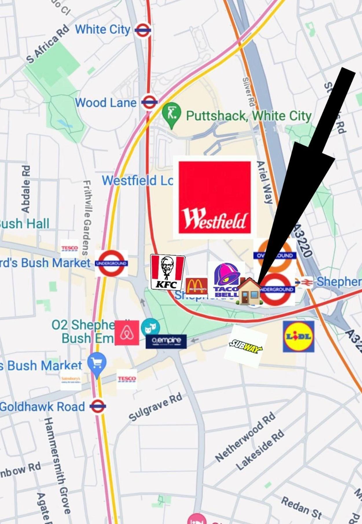 Complete Flat Netflix And Fast Wifi Apartament Londra